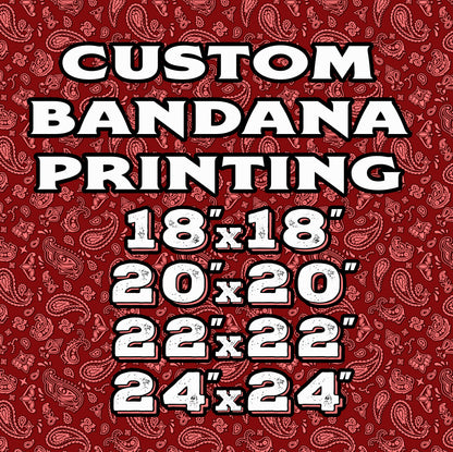 Custom Bandana Printing