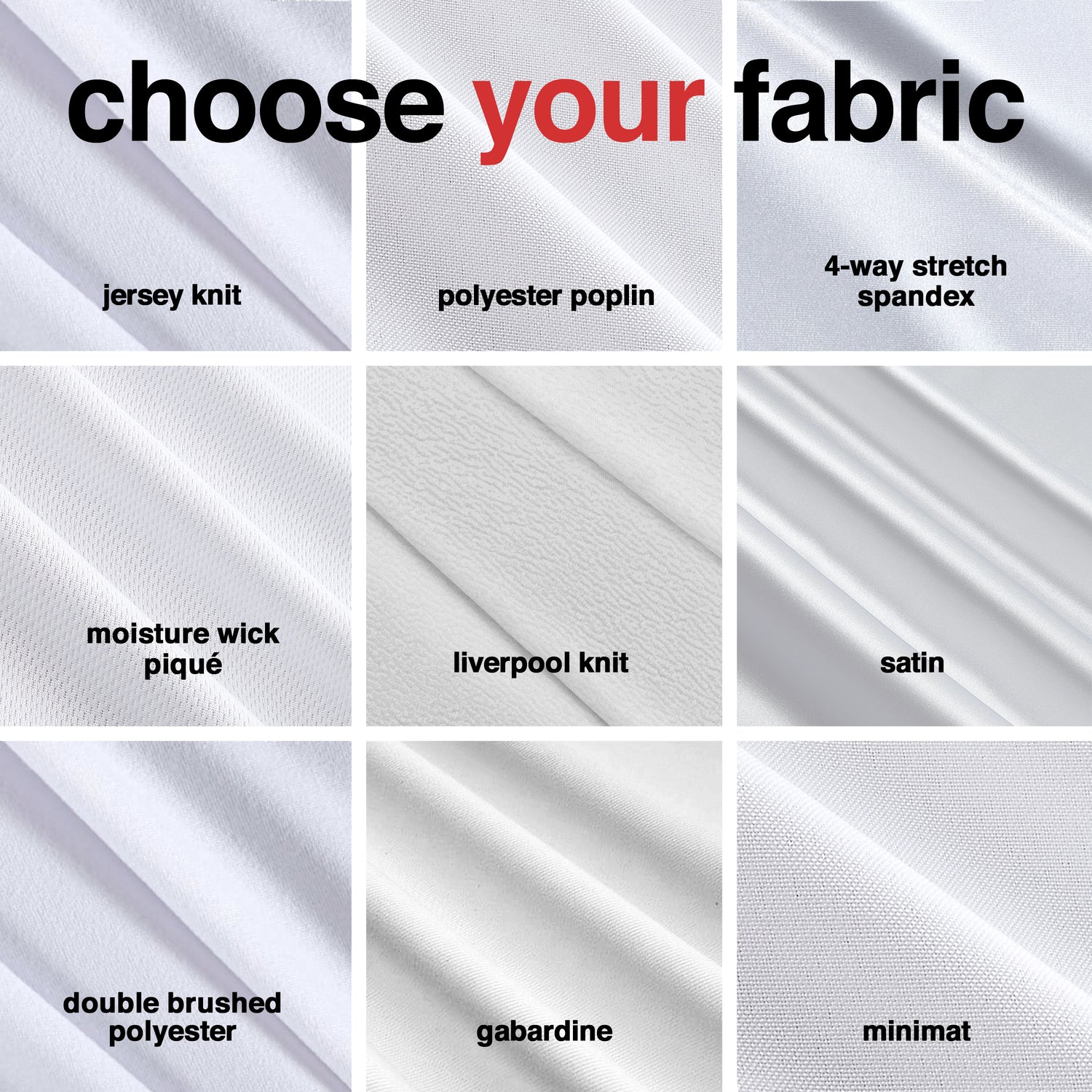Personalized Fabric Printed with your Custom Design Art, Logo, Photo o –  Crafty Fabrics