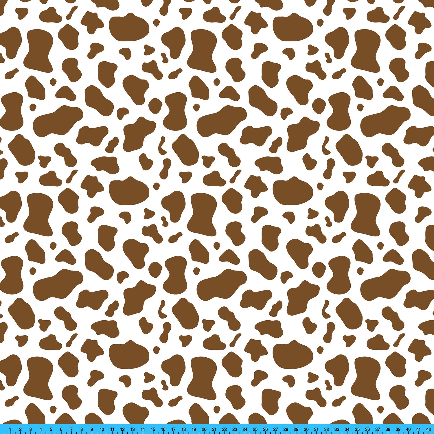 Cow Print Fabric By The Yard - Brown and Cream Cow Print Fabric - Western  Fabric – Pip Supply