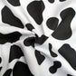 Cow Print Fabric Pattern Printed Fabric By The Yard