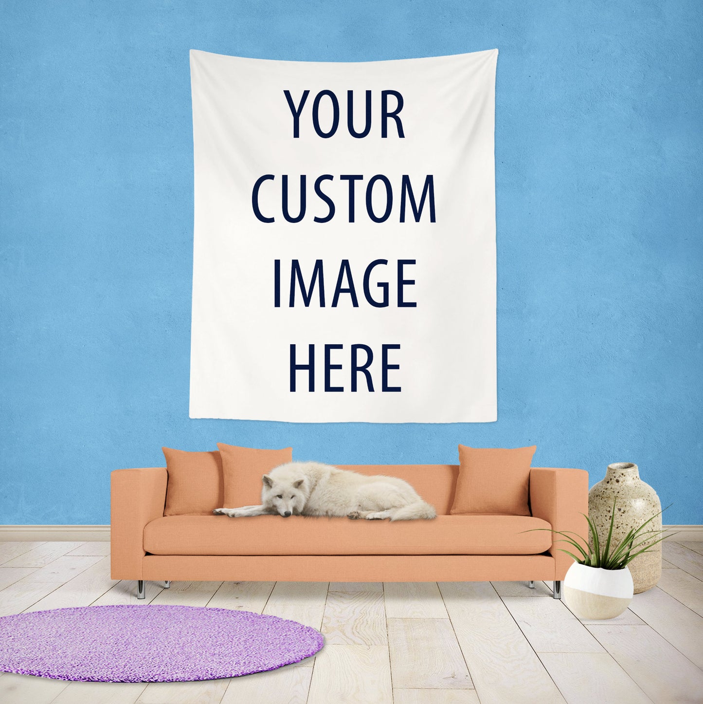 Custom Wall Tapestry, Photo Wall Hanging, Custom Backdrop, Create Your Own Personalized Banner