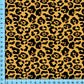 Jaguar Animal Print Fabric By the Yard, Half Yard and Fat Quarter