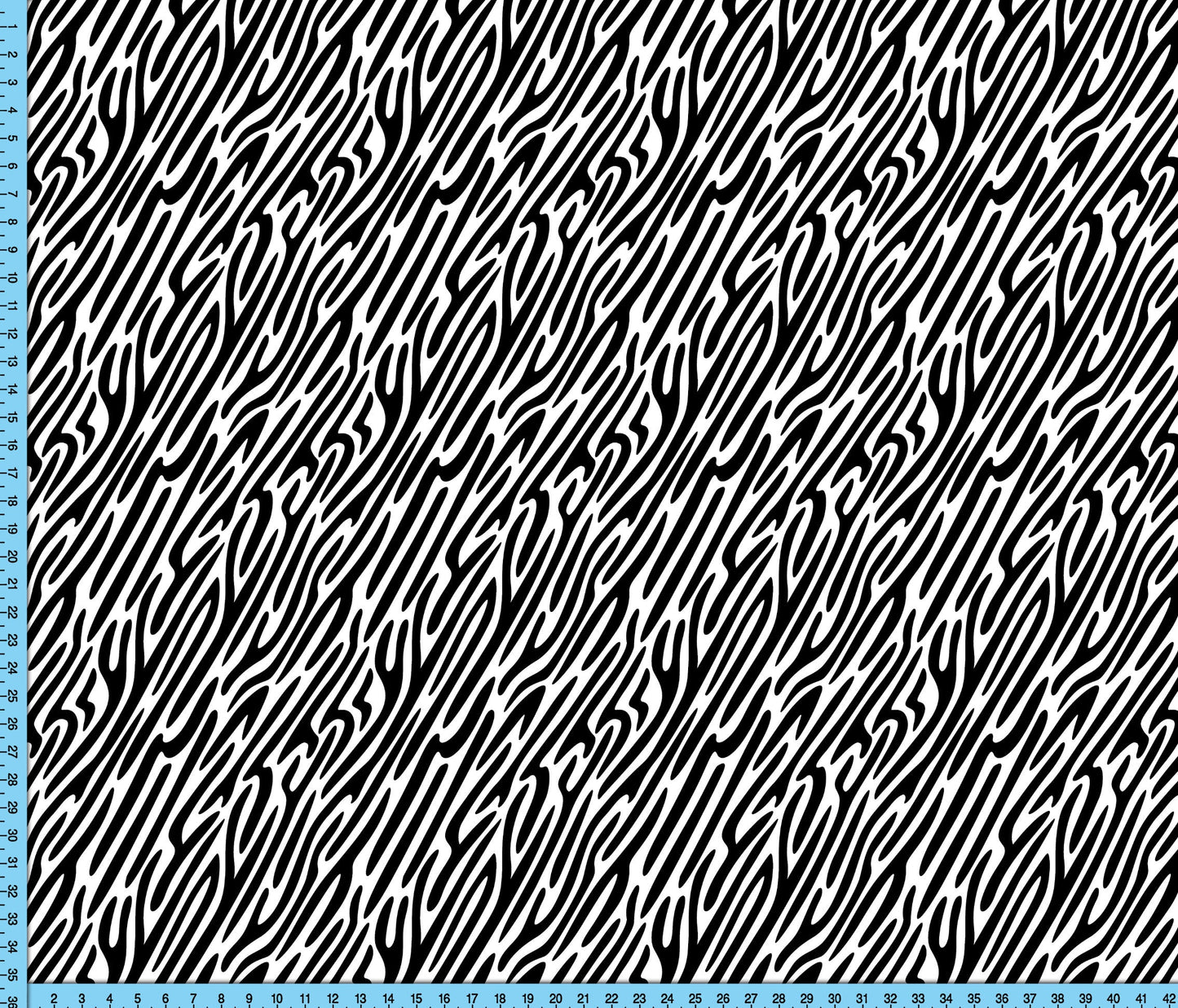 Zebra Stripe Print Fabric, Animal graphic pattern by the Yard on Spandex, Satin, Jersey knit, Bullet knit, Gabardine