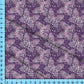 Purple Butterfly Fabric Cottagecore Design for Crafts, Upholstery, Clothing