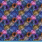 Fireworks Fabric By The Yard, Forth of July Neon Blue Pink, Orange Firecracker Fabric Printed on the fabric of your choice