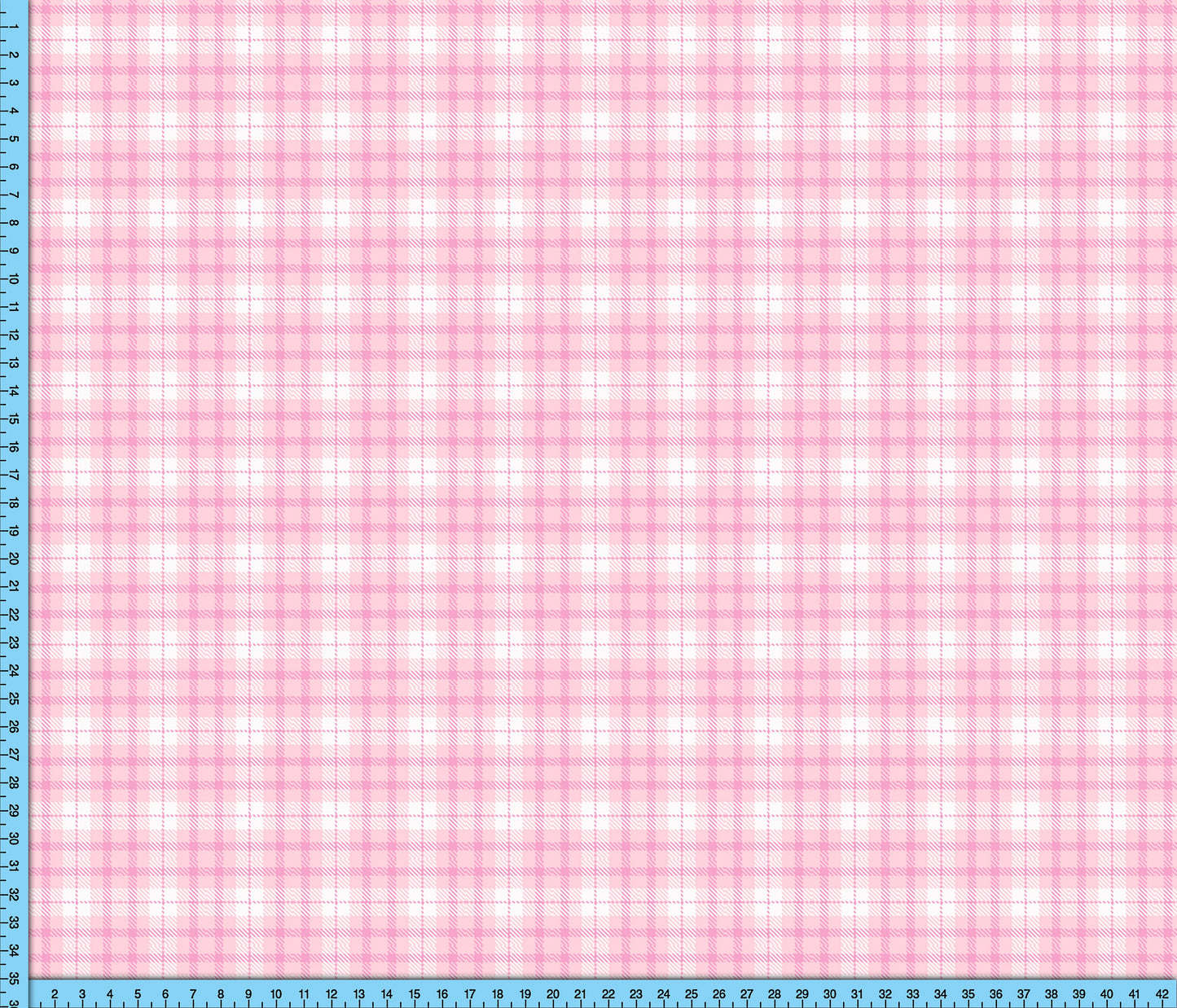 Pink Plaid Fabric, Checkered Tartan Plaid Pattern Design Fabric By The Yard