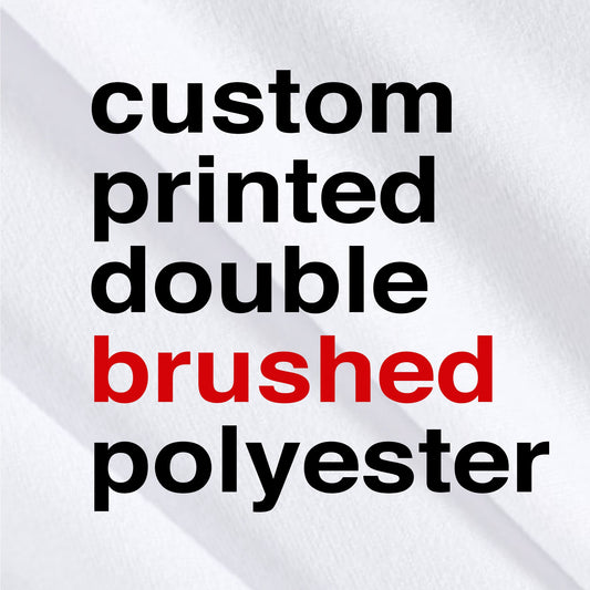Custom Fabrics Printing Personalized Images on Double Brushed Polyester, DBP Fabric By The Yard