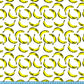 Yellow Banana Fabric Printed by the Yard, Pop Art Design for Crafts, Upholstery, Clothing, Tablecloths