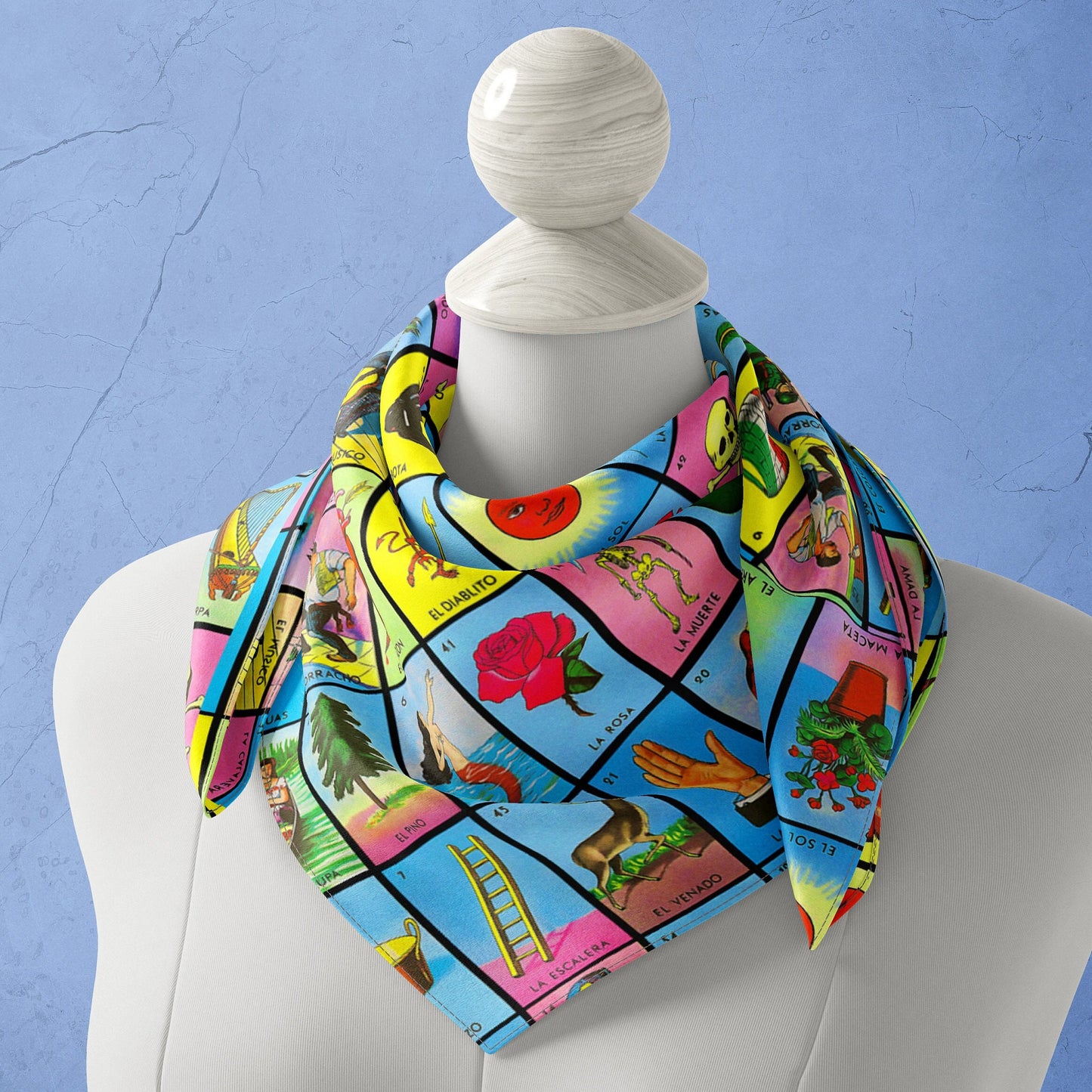 Mexican Loteria Cards Bandana